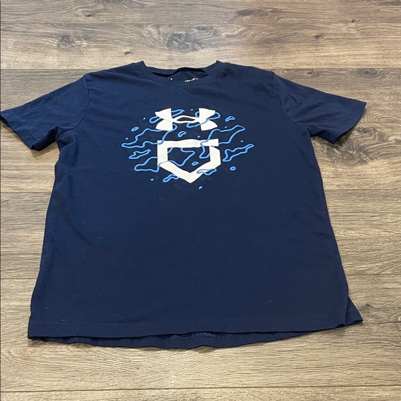 Under Armour Other - Under Armour Navy Blue Graphic Tee